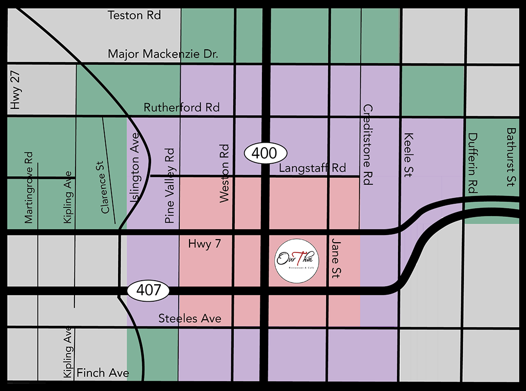 Delivery Area Map