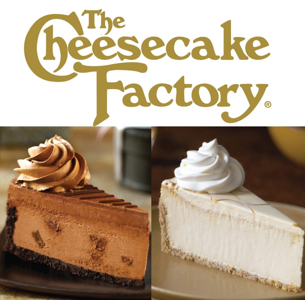 Cheesecake factory ad insta